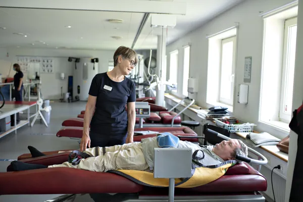 En borger under rehabilitering